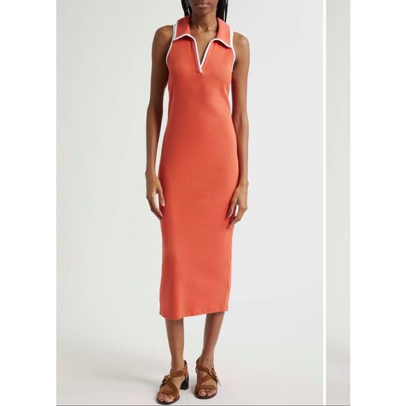 Veronica Beard Dresses & Skirts - NWT Veronica Beard Darien Stretch Cotton Polo Dress- size M